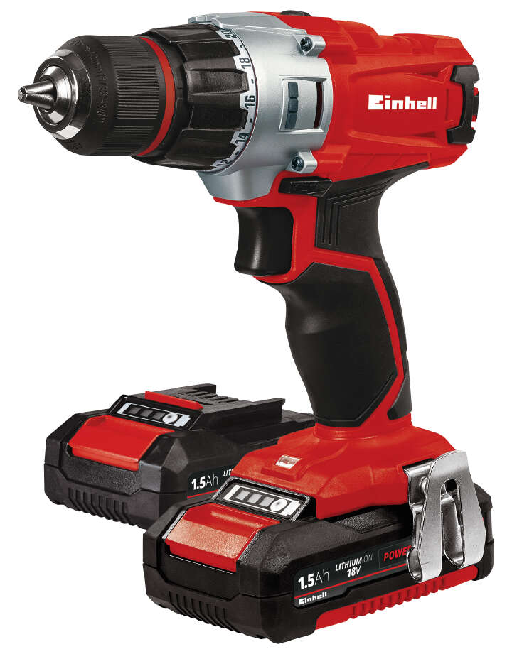 Einhell Akku-Bohrschrauber TE-CD 18/2 Li Kit (2x1,5 Ah) Einhell Akku-Bohrschrauber TE-CD 18/2 Li Kit (2x1,5 Ah)